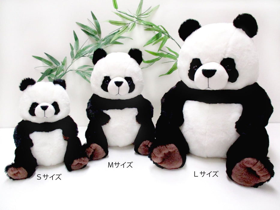 Sanei Boeki Moffly Medium Sitting Panda Plush Toy 12 Inches- Japan Figure Store - #1 Bring To You The Best Japanese Goods