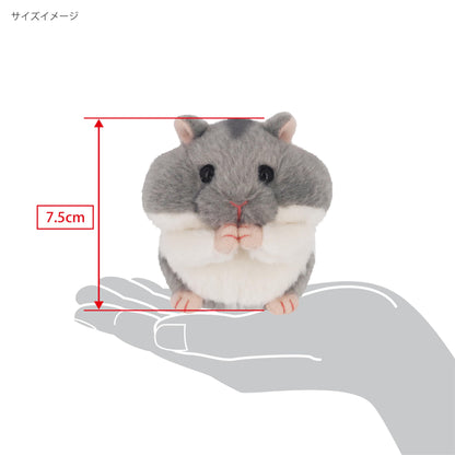 Sanei Boeki Mogomogo Hamster Plush Toy Saphir W6xD7xH7.5cm Mgh02- Japan Figure Store - #1 Bring To You The Best Japanese Goods
