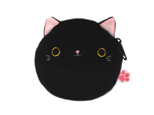 Sanei Boeki Nekodango Omochi Pochi Black Plush Toy 10Cm Tall- Japan Figure Store - #1 Bring To You The Best Japanese Goods