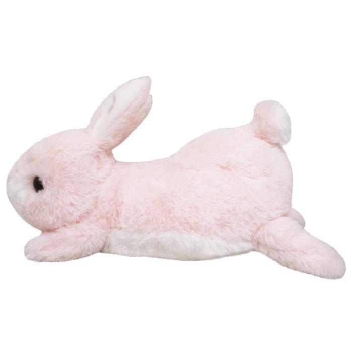 Sanei Boeki Original Moffly Animal Rabbit Plush Toy Pink 13x28x11cm- Japan Figure Store - #1 Bring To You The Best Japanese Goods