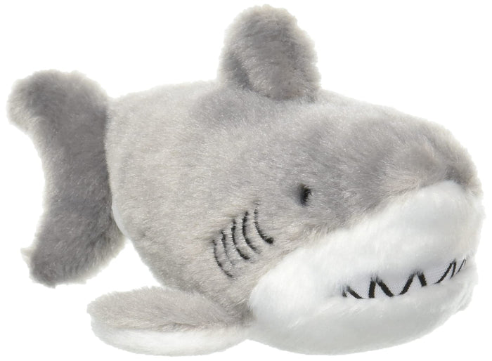 Sanei Boeki Plush Toy Pururun Marine Great White Shark 5.5x17x5.5Cm- Japan Figure Store - #1 Bring To You The Best Japanese Goods