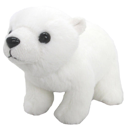 Sanei Boeki Original Pururun Marine Polar Bear Plush Toy 5x13x8.5cm- Japan Figure Store - #1 Bring To You The Best Japanese Goods
