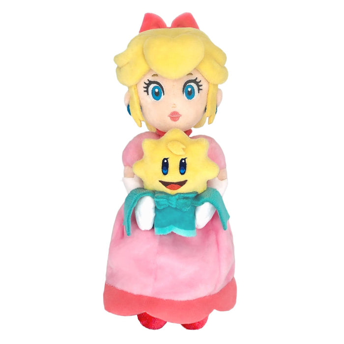 Sanei Boeki Princess Peach Showtime Plush Toy 10x13x24.5cm Pps01- Japan Figure Store - #1 Bring To You The Best Japanese Goods