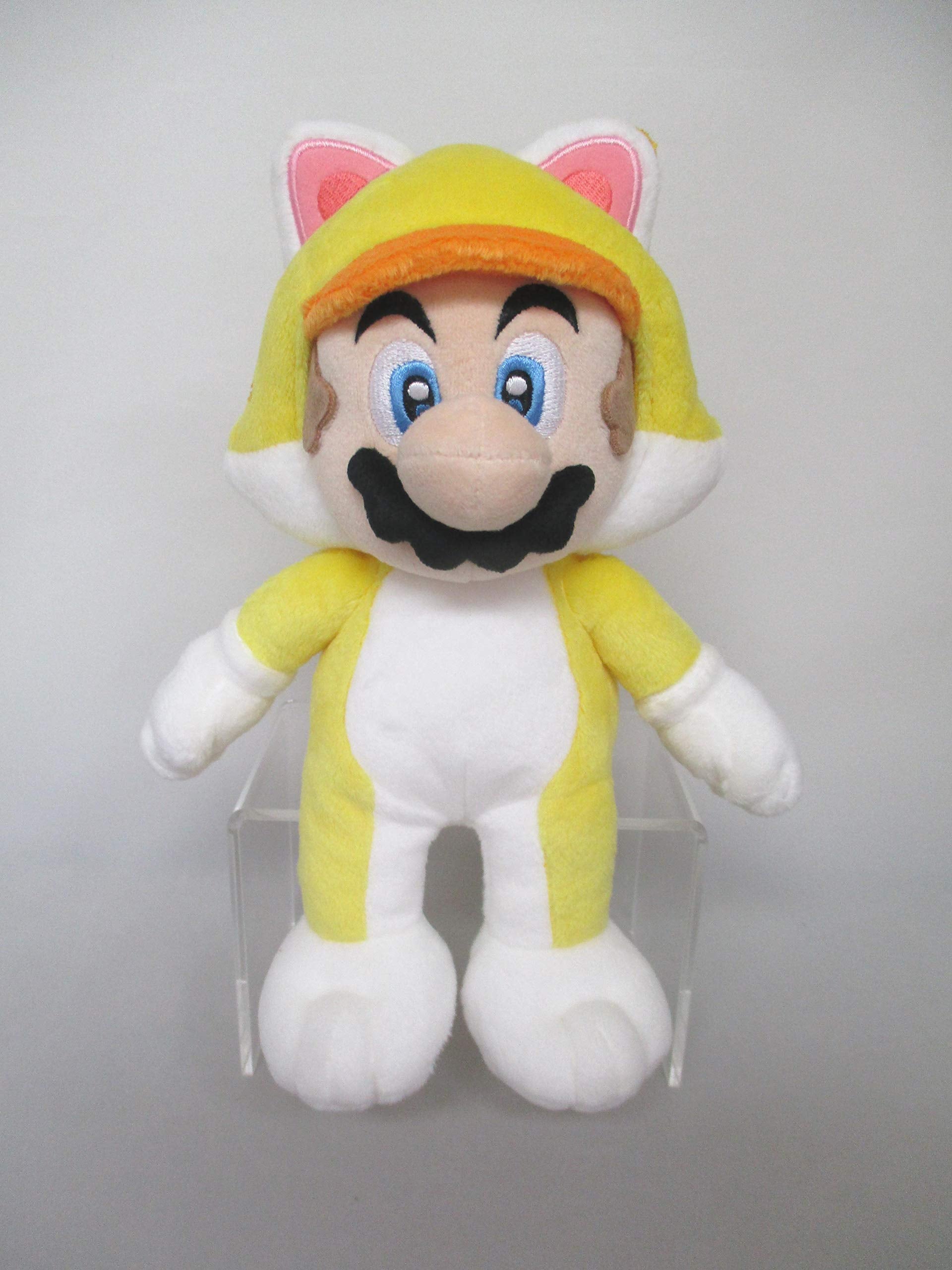Sanei Boeki Super Mario 3D World Cat Mario Plush Toy Small 24cm- Japan Figure Store - #1 Bring To You The Best Japanese Goods