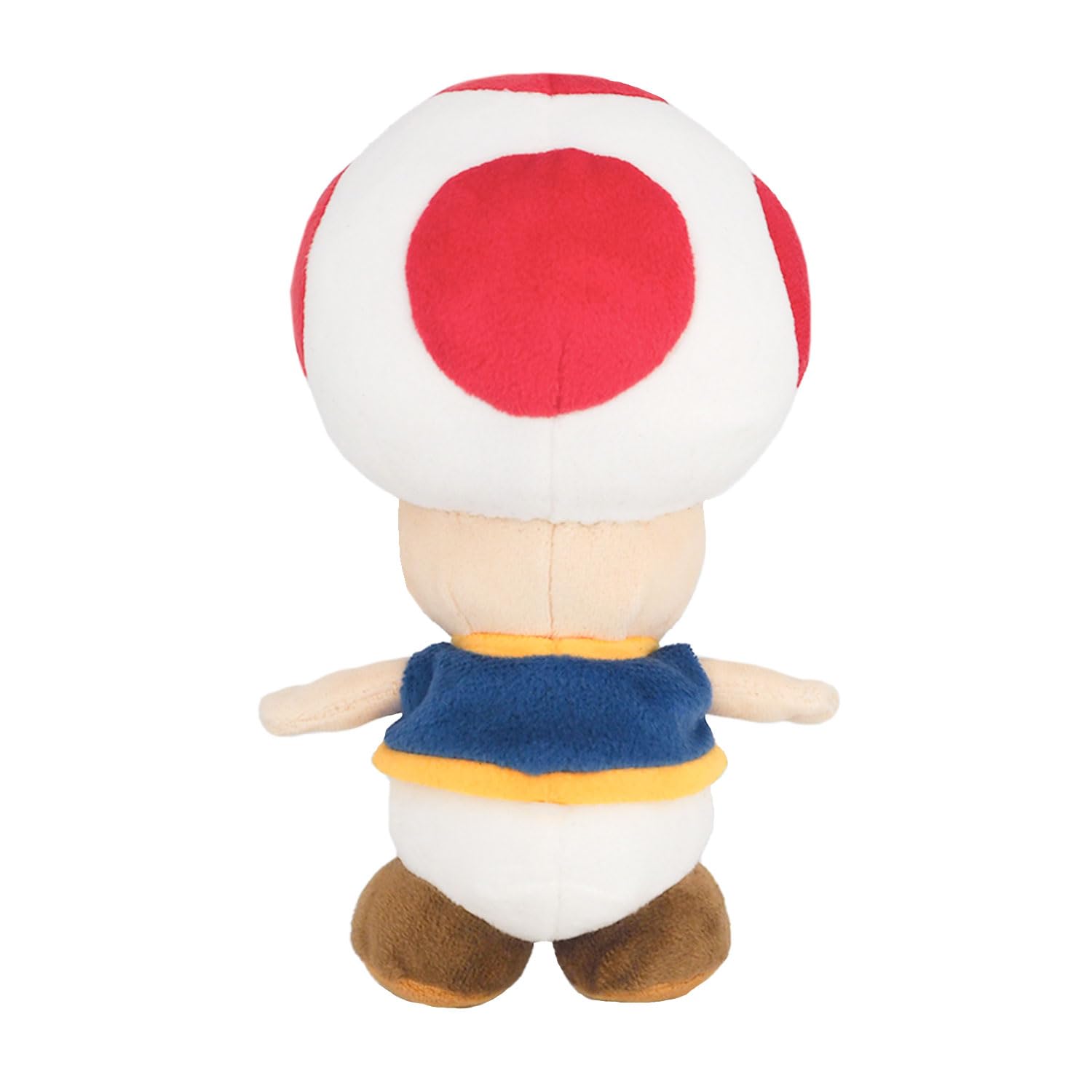 Sanei Boeki Super Mario All Star Collection Toad Plush Toy 20cm- Japan Figure Store - #1 Bring To You The Best Japanese Goods
