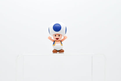 Sanei Boeki Super Mario Figure Collection Blue Toad Fcm-033- Japan Figure Store - #1 Bring To You The Best Japanese Goods