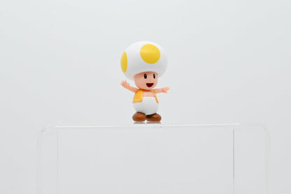 Sanei Boeki Super Mario Figure Collection Yellow Toad Model Fcm-034- Japan Figure Store - #1 Bring To You The Best Japanese Goods