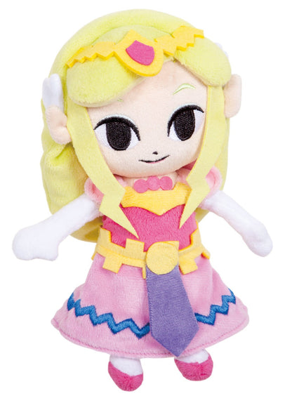Sanei Boeki Legend Of Zelda Princess Zelda Plush Toy - W9.5xD7xH21cm- Japan Figure Store - #1 Bring To You The Best Japanese Goods