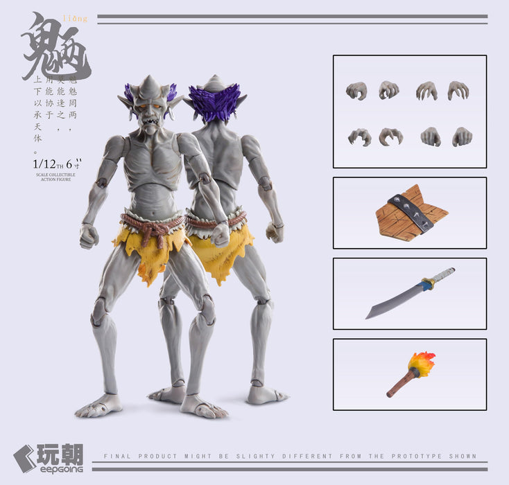 Keepgoing Studio Sankai Myth Series Ryo 112 Scale Action Figure- Japan Figure Store - #1 Bring To You The Best Japanese Goods