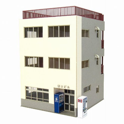 Gather Sankei 1/80 Scenery Series Biru 3 Mk05-49 Paper Craft Model Kit