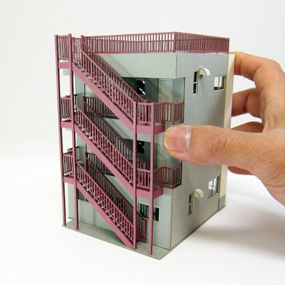 Gather Sankei 1/80 Scenery Series Biru 3 Mk05-49 Paper Craft Model Kit