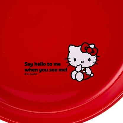 Sanrio Hello Kitty 21Cm Ceramic Plate - Safe for Microwave Dishwasher Dryer