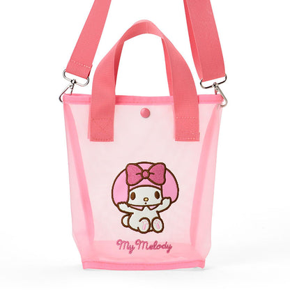 Sanrio My Melody 2-Way Tote Bag for Ages 3+ Polyester Nylon Durable