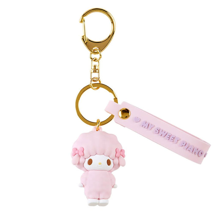 Sanrio My Sweet Piano 3D Keychain 5x3.8x3cm - Adorable Character Accessory- Japan Figure Store - #1 Bring To You The Best Japanese Goods