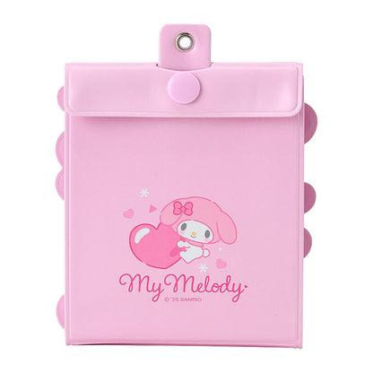 Sanrio My Melody Accordion Card Holder Enjoy Idol PVC 8 Pockets 16 Cards