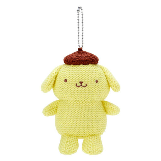 Sanrio Amigurumi Pompompurin Knitted Mascot Holder 11 x 7 x 12.5 cm- Japan Figure Store - #1 Bring To You The Best Japanese Goods