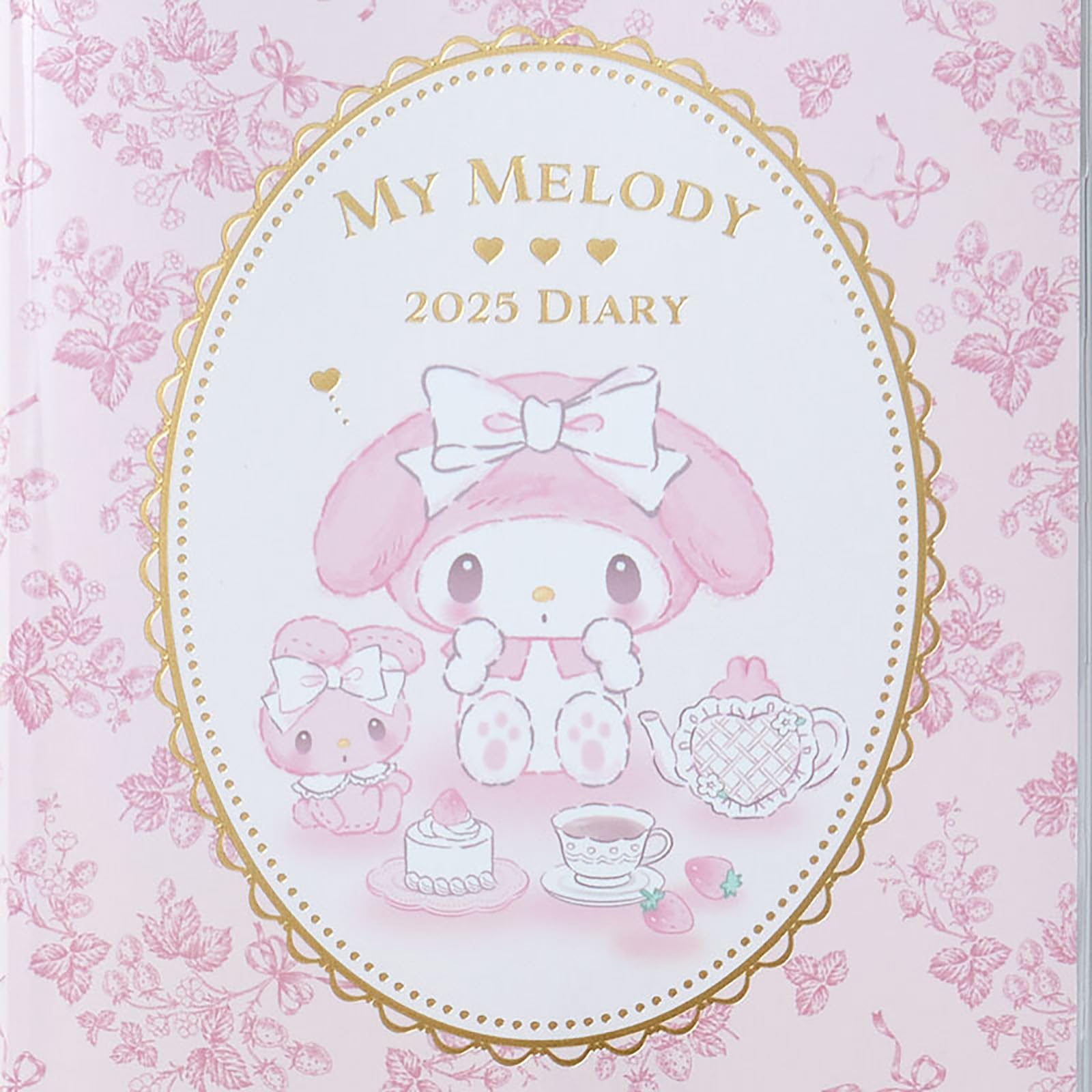Sanrio My Melody 2025 Planner B6 Diary with Schedule Stickers and Bookmark- Japan Figure Store - #1 Bring To You The Best Japanese Goods