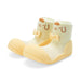 Sanrio Baby Atipas Shoes Pompompurin Yellow Toddler Walking Shoes- Japan Figure Store - #1 Bring To You The Best Japanese Goods