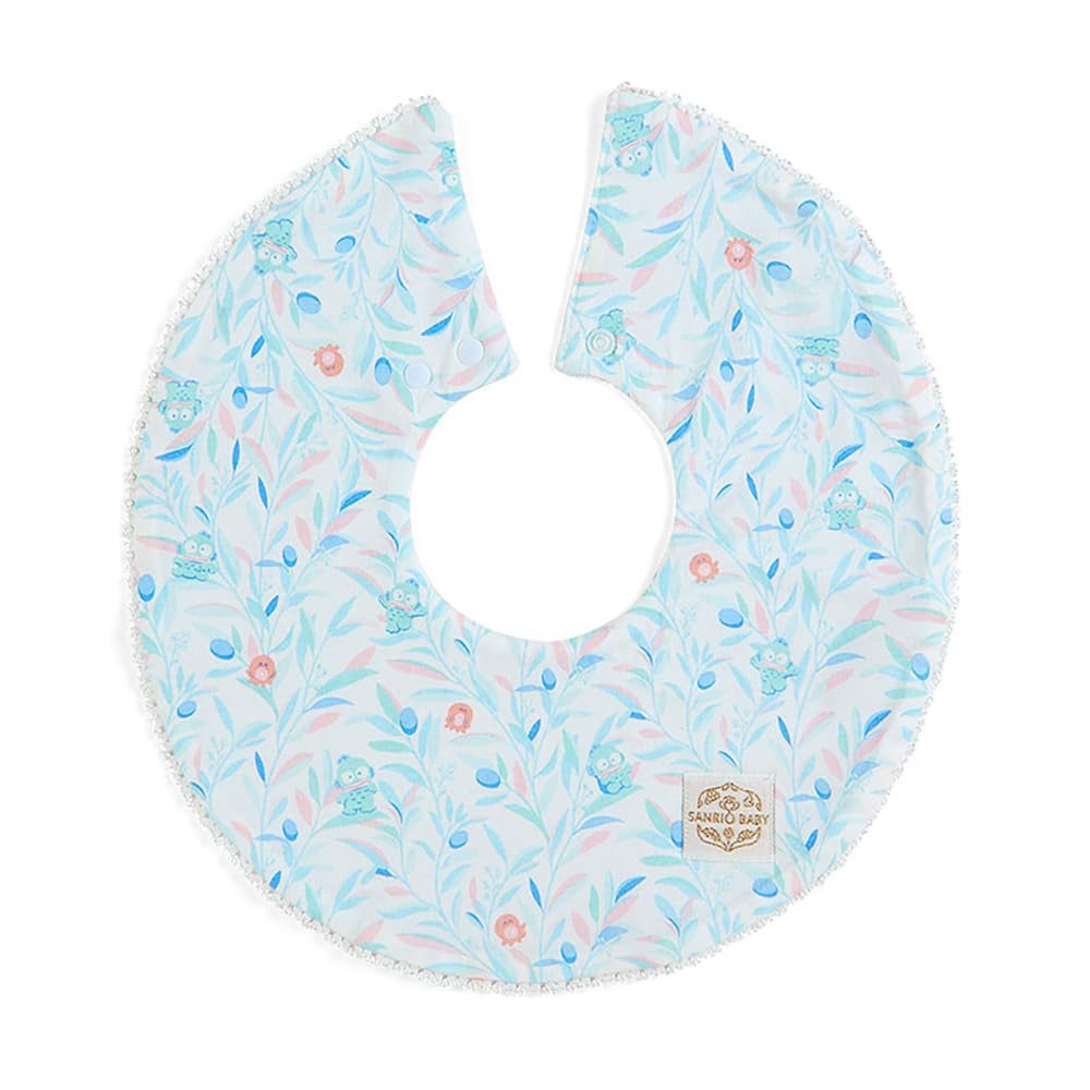 Sanrio Baby Bib Hangyodon Half Fish 30.5x29cm - Cute Baby Apparel- Japan Figure Store - #1 Bring To You The Best Japanese Goods