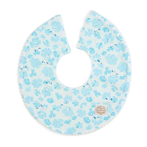 Sanrio Baby Bib Pochacco 30.5x29cm - Cute Character Baby Apparel- Japan Figure Store - #1 Bring To You The Best Japanese Goods
