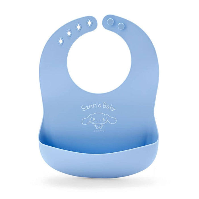 Sanrio Baby Cinnamoroll Silicone Bib - Easy Clean and Comfortable Bib for Meals- Japan Figure Store - #1 Bring To You The Best Japanese Goods