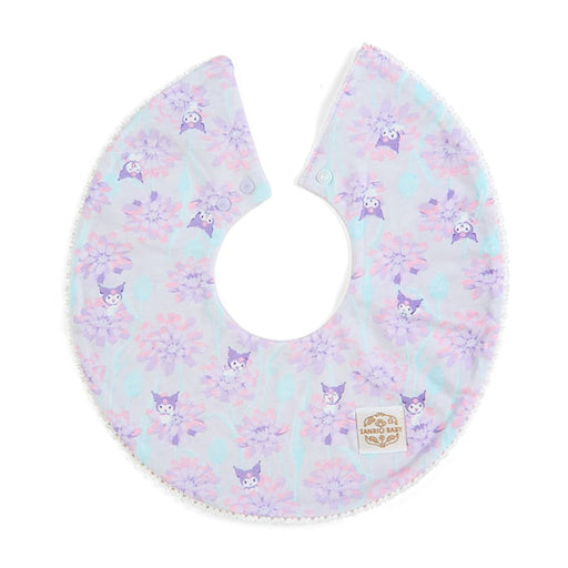 Sanrio Baby Kuromi Bib 30.5x29cm - Cute Baby Apparel Accessory- Japan Figure Store - #1 Bring To You The Best Japanese Goods