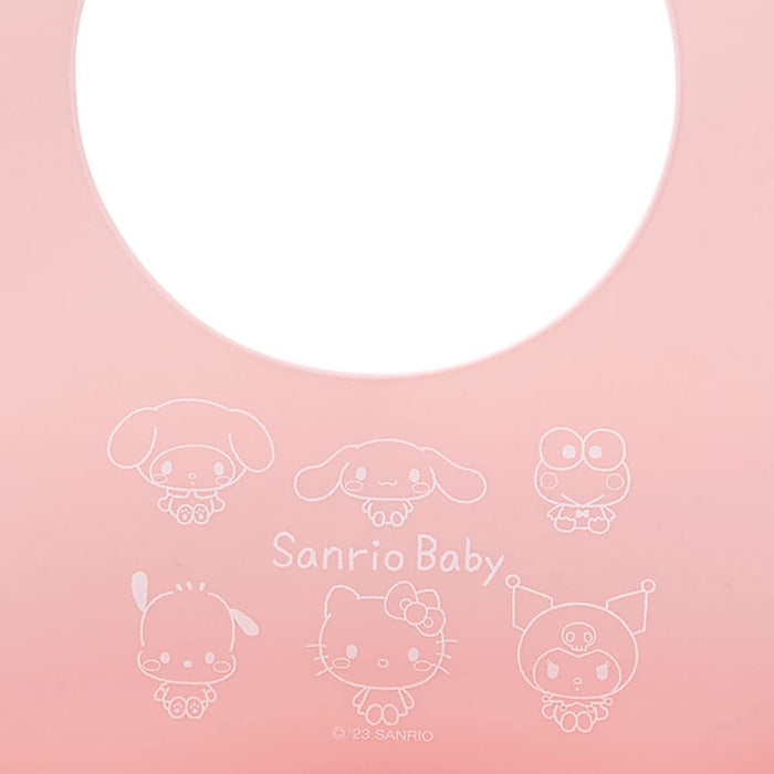 Sanrio Baby Silicone Bib for Meals Sanrio Characters Easy-Clean Adjustable- Japan Figure Store - #1 Bring To You The Best Japanese Goods