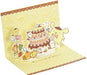 Sanrio Pompompurin Pop-Up Birthday Card L257- Japan Figure Store - #1 Bring To You The Best Japanese Goods