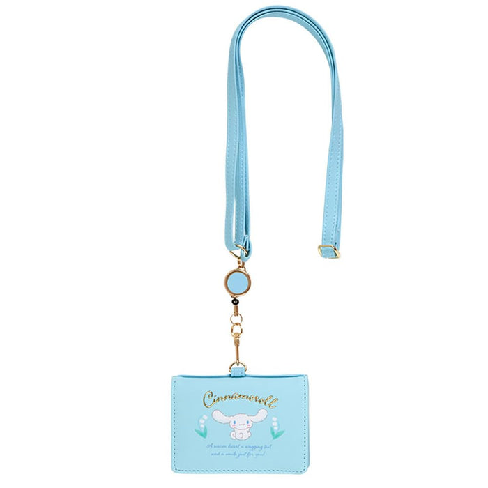 Sanrio Cinnamoroll Bi-Fold ID Card Case 7.5x10.5x1.5 cm Personal Accessory- Japan Figure Store - #1 Bring To You The Best Japanese Goods