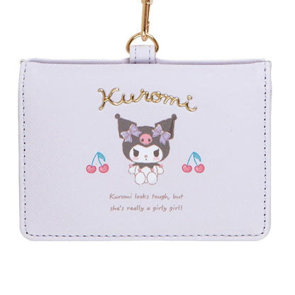 Sanrio Kuromi Card Case - Bi-Fold ID 7.5x10.5x1.5 cm Personal Accessories- Japan Figure Store - #1 Bring To You The Best Japanese Goods
