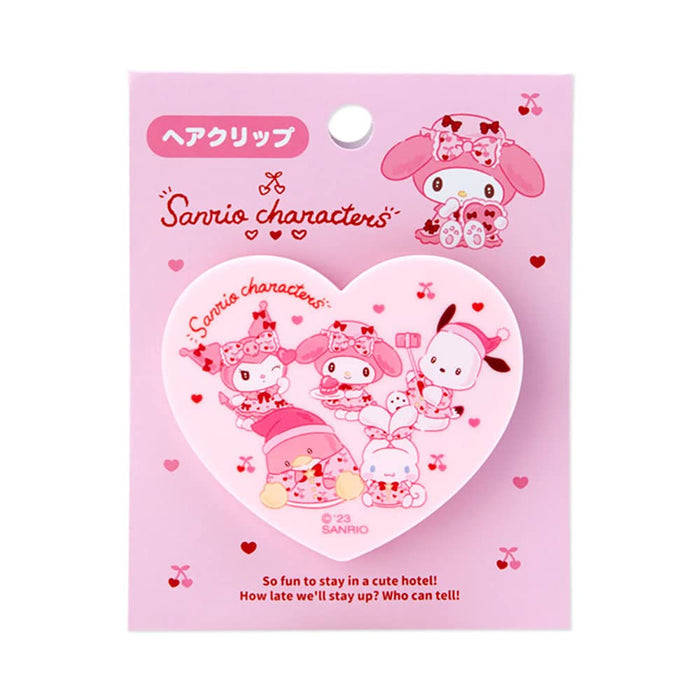 Sanrio Heart-Shaped Hair Clip Fun Hochans Design 832898- Japan Figure Store - #1 Bring To You The Best Japanese Goods