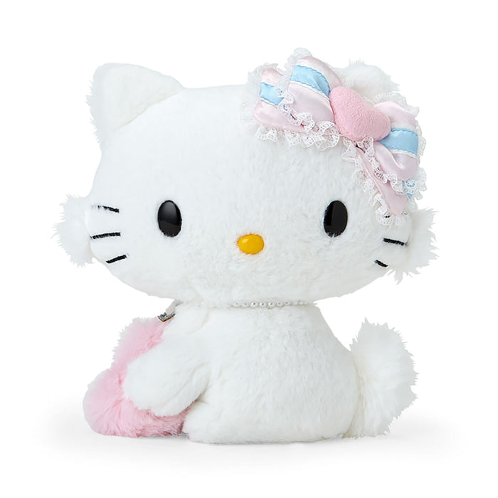 Sanrio Charmy Kitty Fluffy Heart Plush Doll Official Japan Exclusive- Japan Figure Store - #1 Bring To You The Best Japanese Goods