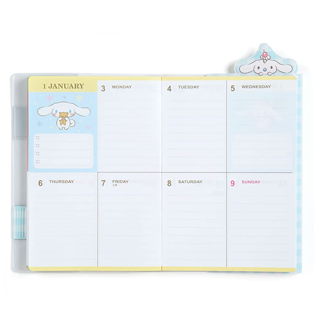 Sanrio Cinnamoroll 2022 A6 Diary with Bookmark- Japan Figure Store - #1 Bring To You The Best Japanese Goods