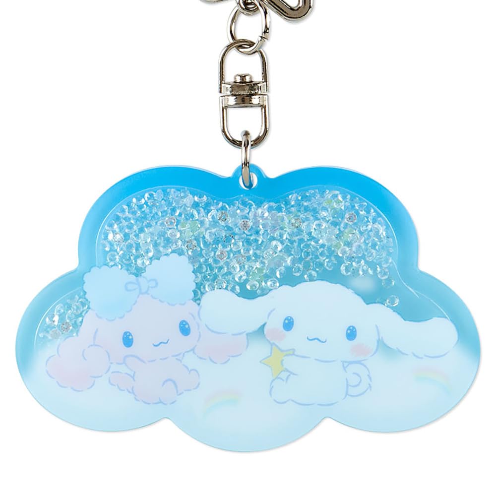 Sanrio Cinnamoroll & Poron Keychain | Cloud Siblings Design | 264296- Japan Figure Store - #1 Bring To You The Best Japanese Goods