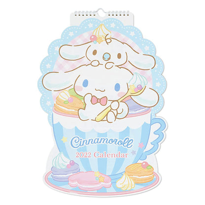 Sanrio Cinnamoroll Die-Cut 2022 Calendar 748650- Japan Figure Store - #1 Bring To You The Best Japanese Goods