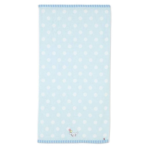 Sanrio Cinnamoroll Imabari Bath Towel Dots 100% Cotton Premium Quality- Japan Figure Store - #1 Bring To You The Best Japanese Goods