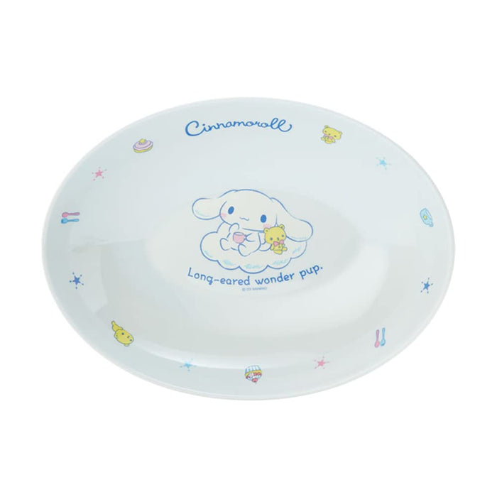 Sanrio Cinnamoroll Curry and Pasta Plate Melamine 836532- Japan Figure Store - #1 Bring To You The Best Japanese Goods