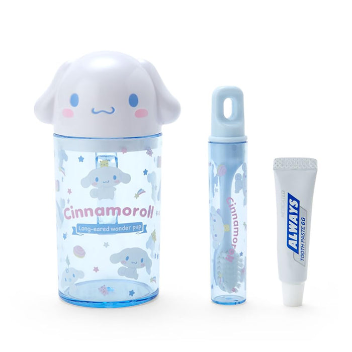 Sanrio Cinnamoroll Toothbrush & Cup Set - 12 x 7 x 5 cm- Japan Figure Store - #1 Bring To You The Best Japanese Goods