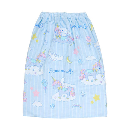 Sanrio Cinnamoroll 70cm Wrap Towel - Cute Character Design 70x115cm- Japan Figure Store - #1 Bring To You The Best Japanese Goods