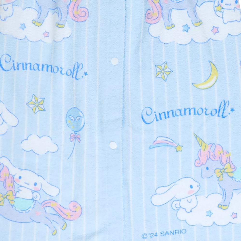 Sanrio Cinnamoroll 70cm Wrap Towel - Cute Character Design 70x115cm- Japan Figure Store - #1 Bring To You The Best Japanese Goods