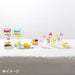 Sanrio Clear Bowl Colorful Fruit Kuromi 6.2x13x13cm - Cute Character Design- Japan Figure Store - #1 Bring To You The Best Japanese Goods