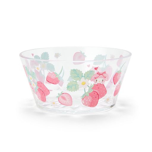 Sanrio Clear Bowl Colorful Fruit My Melody 6.2x13x13cm Character 115851- Japan Figure Store - #1 Bring To You The Best Japanese Goods