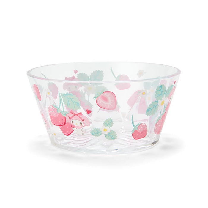 Sanrio Clear Bowl Colorful Fruit My Melody 6.2x13x13cm Character 115851- Japan Figure Store - #1 Bring To You The Best Japanese Goods