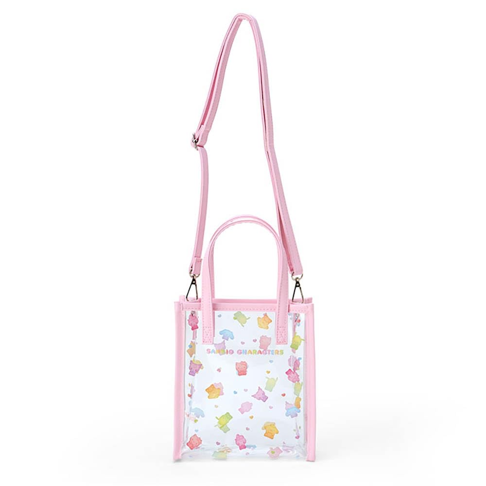 Sanrio Clear Handbag with Shoulder Strap - Gummy Candy Sanrio Characters 598917- Japan Figure Store - #1 Bring To You The Best Japanese Goods