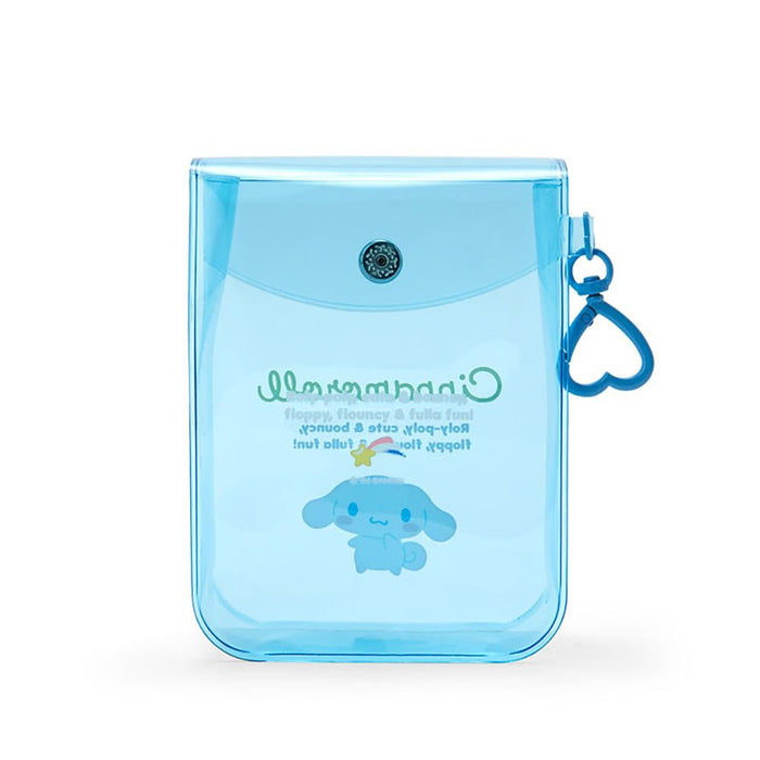 Sanrio Clear Mini Pouch Cinnamoroll 13x10x4 cm - Cute Character Bag- Japan Figure Store - #1 Bring To You The Best Japanese Goods