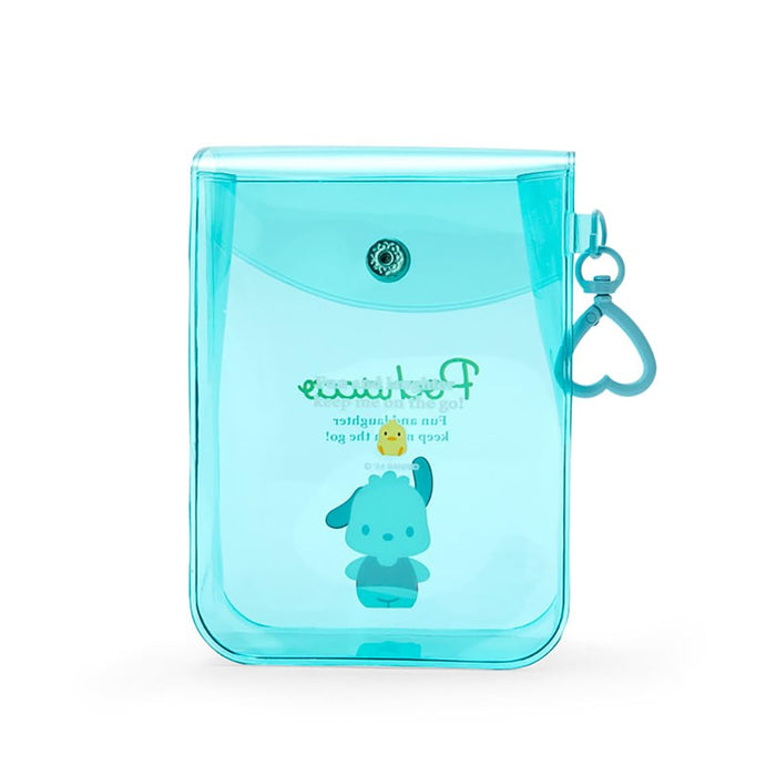 Sanrio Clear Mini Pouch Pochacco 13x10x4cm Character Accessory Bag- Japan Figure Store - #1 Bring To You The Best Japanese Goods