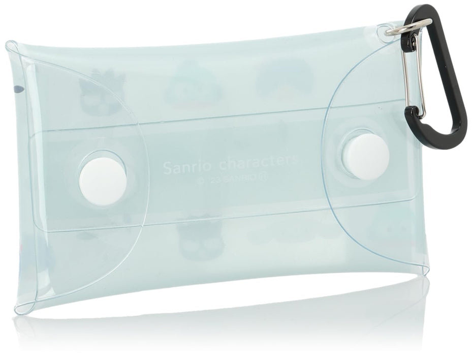 Sanrio Clear Multi-Case S Size With Carabiner - Ideal for Accessory Coin Key Earphones- Japan Figure Store - #1 Bring To You The Best Japanese Goods