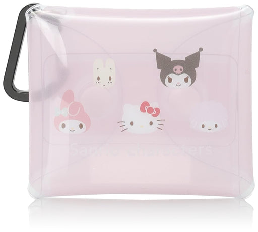 Sanrio Clear Multi-Case Ss Size with Carabiner for Earphones and Accessories- Japan Figure Store - #1 Bring To You The Best Japanese Goods