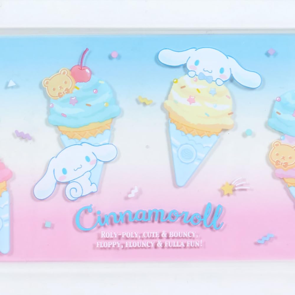 Sanrio Clear Pen Tray Ice Party Cinnamoroll 390119 Stylish Desk Organizer- Japan Figure Store - #1 Bring To You The Best Japanese Goods