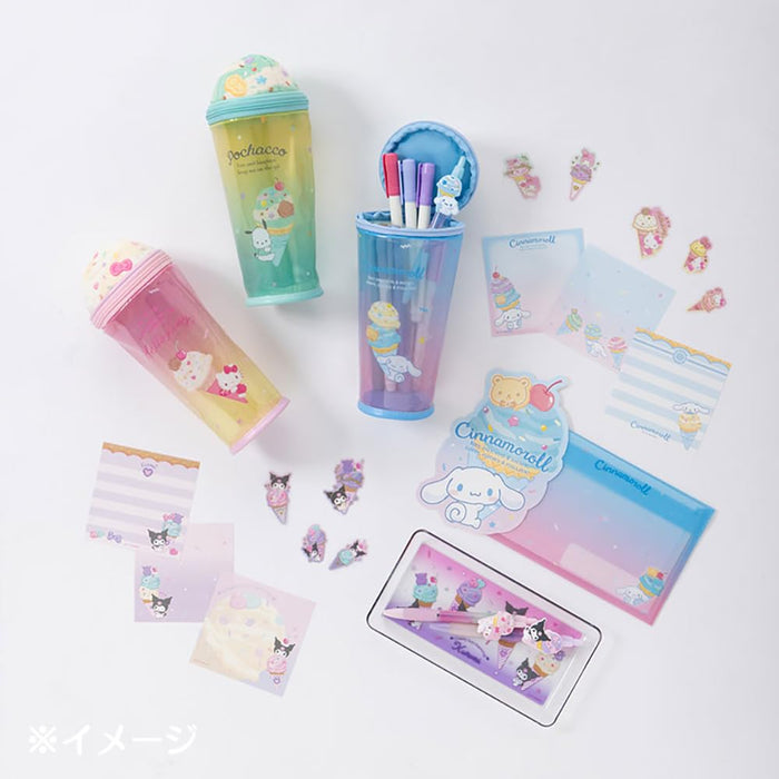 Sanrio Clear Pen Tray Ice Party Kuromi Desk Organizer 390143- Japan Figure Store - #1 Bring To You The Best Japanese Goods